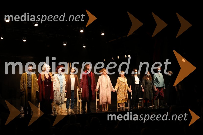  Aljoša Ternovšek, igralec;  Darja Reichman, igralka;  Vesna  Slapar, igralka;  Gaja Filač, igralka;  Miha Rodman, igralec;  Vesna  Jevnikar, igralka;  Doroteja Nadrah, igralka;  Maša Pelko, režiserka;  Eva Kraševec, dramaturginja;  ... ;  ... Lepe vide lepo gorijo, premiera drame, Prešernovo gledališče Kranj