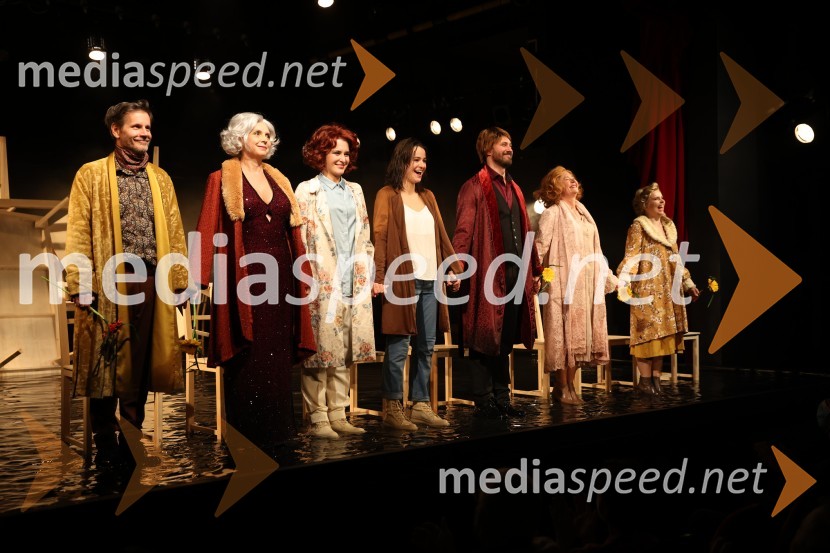  Aljoša Ternovšek, igralec;  Darja Reichman, igralka;  Vesna  Slapar, igralka;  Gaja Filač, igralka;  Miha Rodman, igralec;  Vesna  Jevnikar, igralka;  Doroteja Nadrah, igralkaLepe vide lepo gorijo, premiera drame, Prešernovo gledališče Kranj