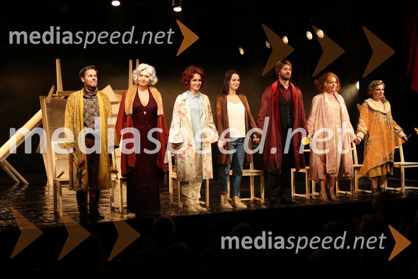  Aljoša Ternovšek, igralec;  Darja Reichman, igralka;  Vesna  Slapar, igralka;  Gaja Filač, igralka;  Miha Rodman, igralec;  Vesna  Jevnikar, igralka;  Doroteja Nadrah, igralkaLepe vide lepo gorijo, premiera drame, Prešernovo gledališče Kranj