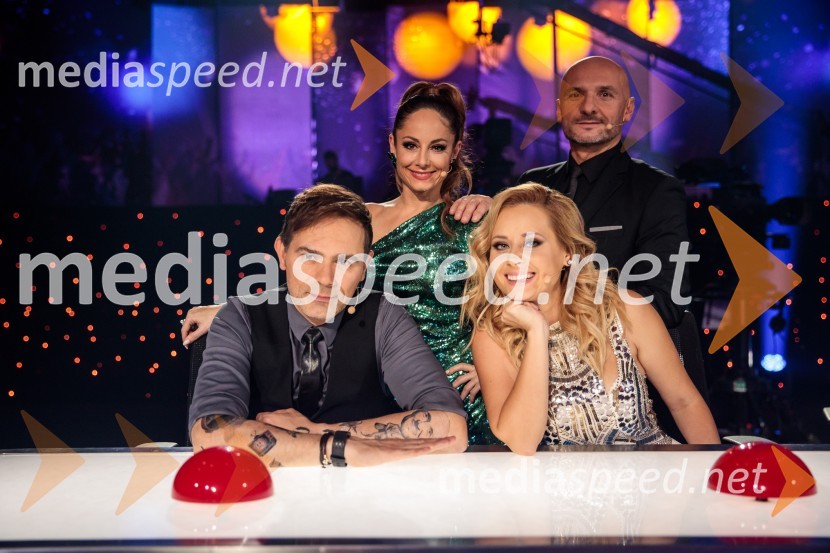  Lado Bizovičar, igralec;  Ana Klašnja, balerina;  Marjetka Vovk, pevka, duo Maraaya;  Branko Čakarmiš,  programski direktor, Pro PlusSlovenija ima talent 2021, tretja polfinalna oddaja