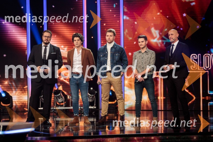 Boyband Booom z voditeljema Slovenija ima talent 2021, tretja polfinalna oddaja