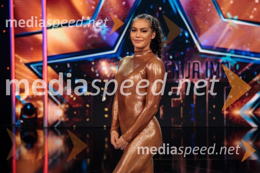  Tamia Šeme, cirkuška umetnicaSlovenija ima talent 2021, tretja polfinalna oddaja