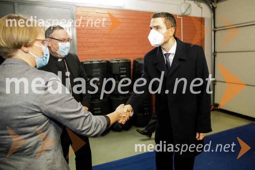 mag. Alojzij Cvikl, predsednik Slovenske karitas;  Matej Tonin, podpredsednik vlade in minister za obramboKlic dobrote 2021, dobrodelni koncert