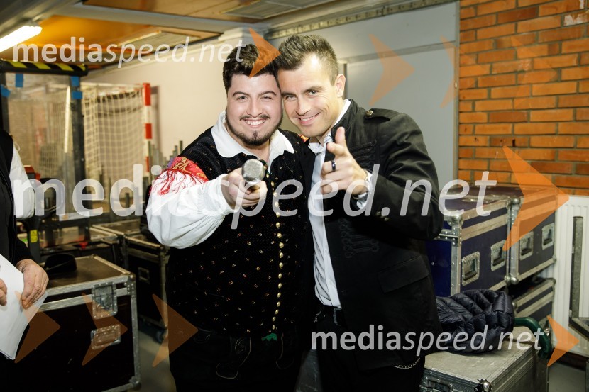  Luka Sešek, pevec;  Omar Naber, glasbenikKlic dobrote 2021, dobrodelni koncert