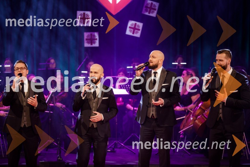  Tomaž Krt, Skupina Kvatropirci;  Matej Kocen, Skupina Kvatropirci;  Jure Jaklič, Skupina Kvatropirci;  Samo Kališnik, Skupina KvatropirciKlic dobrote 2021, dobrodelni koncert