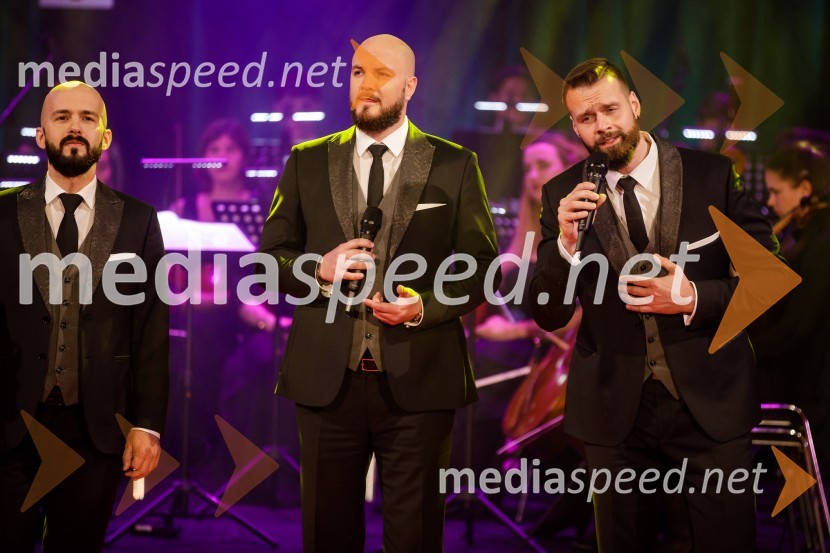  Matej Kocen, Skupina Kvatropirci;  Jure Jaklič, Skupina Kvatropirci;  Samo Kališnik, Skupina KvatropirciKlic dobrote 2021, dobrodelni koncert