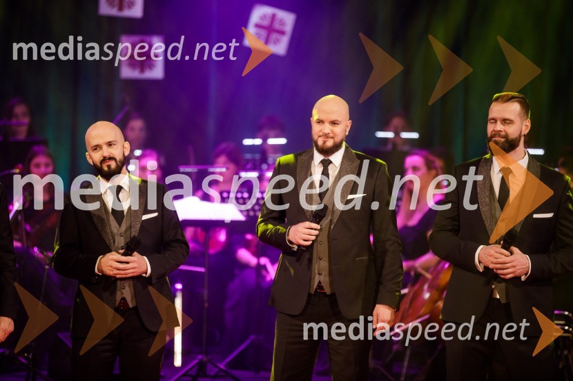  Matej Kocen, Skupina Kvatropirci;  Jure Jaklič, Skupina Kvatropirci;  Samo Kališnik, Skupina KvatropirciKlic dobrote 2021, dobrodelni koncert