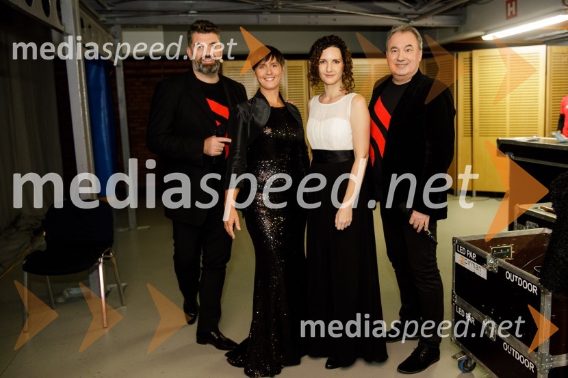  Jure Sešek, radijski moderator;  Urša Sešek;  Petra Stopar, pevka;  Marjan Bunič, pevec, voditelj, Radio OgnjiščeKlic dobrote 2021, dobrodelni koncert