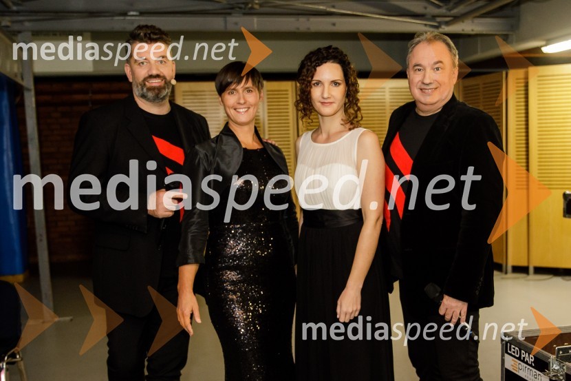  Jure Sešek, radijski moderator;  Urša Sešek;  Petra Stopar, pevka;  Marjan Bunič, pevec, voditelj, Radio OgnjiščeKlic dobrote 2021, dobrodelni koncert