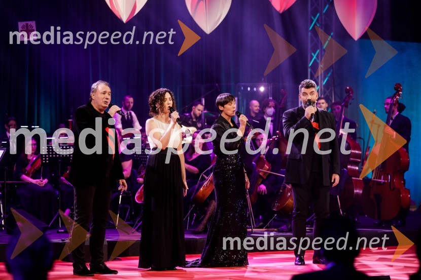  Marjan Bunič, pevec, voditelj, Radio Ognjišče;  Petra Stopar, pevka;  Urša Sešek;  Jure Sešek, radijski moderatorKlic dobrote 2021, dobrodelni koncert