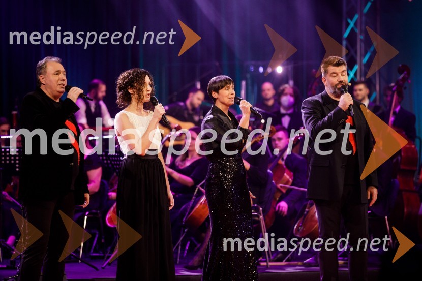  Marjan Bunič, pevec, voditelj, Radio Ognjišče;  Petra Stopar, pevka;  Urša Sešek;  Jure Sešek, radijski moderatorKlic dobrote 2021, dobrodelni koncert