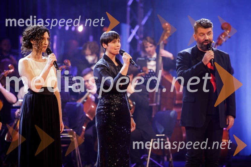  Petra Stopar, pevka;  Urša Sešek;  Jure Sešek, radijski moderatorKlic dobrote 2021, dobrodelni koncert