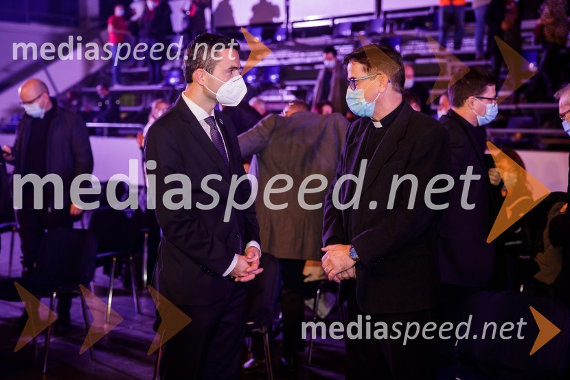  Matej Tonin, podpredsednik vlade in minister za obrambo;  ... Klic dobrote 2021, dobrodelni koncert