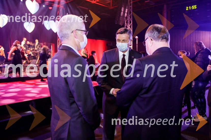  Borut Pahor, predsednik Republike SlovenijeKlic dobrote 2021, dobrodelni koncert