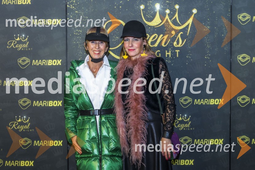  Alenka Zupan;  Bojana Kovačič Zemljič, oblikovalka nakita E2RDQueen's Night v Mariboxu v znamenju mode in Hiše Gucci