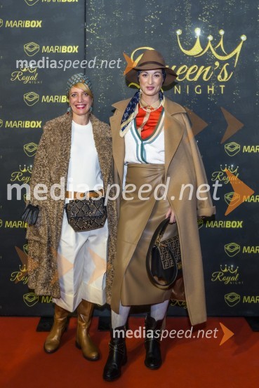  Mateja  Planjšek Kristanič, medijski guruji, direktorica projektov;  Špela Štamol, glavna urednica in vodja projekta GRAZIA Beauty AwardsQueen's Night v Mariboxu v znamenju mode in Hiše Gucci