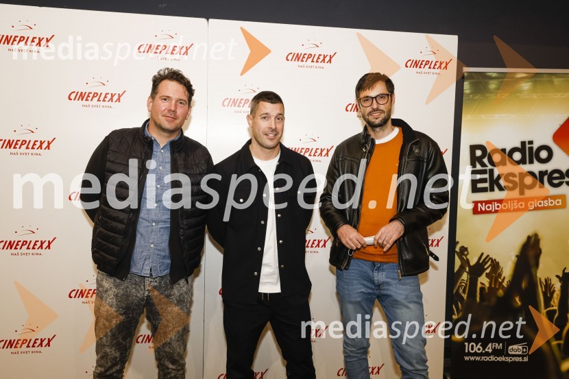  Gregor Zalokar, TrickyDisco! PiArt;  Klemen Bučan, radijski voditelj, stand-up komik, DJ;  ... Premiera Hiša Gucci - Cineplexx