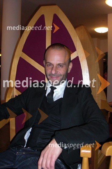 Tomaž Pandur, režiserKaligula, slovenska premiera predstave Tomaža Pandurja