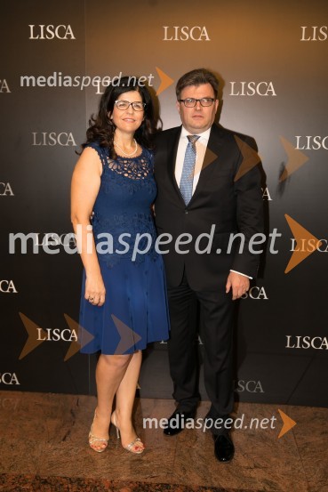  Vesna Južna, lastnica podjetja Lisca;  Dari Južna,  lastnik podjetja Lisca100 najbogatejših Slovencev pred objektivom Mediaspeed