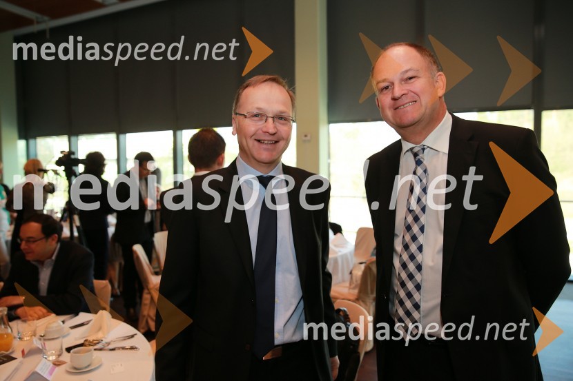  Branko Žibret, Managing Director for Eastern Europe at AtKearney;  Luckmann Alex, direktor, Filc d.d.Luckmann Alex, direktor, Filc d.d.100 najbogatejših Slovencev pred objektivom Mediaspeed