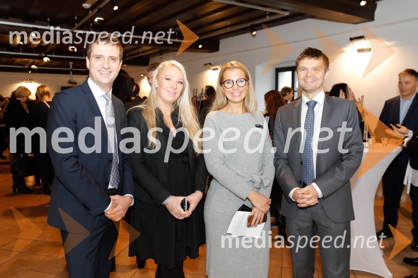  Janez Kranjc, izvršni direktor, Prva osebna zavarovalnica d.d.;  ... ;  Katerina Steiner, vodja tržnega komuniciranja, Prva osebna zavarovalnica, d.d.; mag. Boštjan Škufca Zaveršek, izvršni direktor, Prva osebna zavarovalnica, d.d.100 najbogatejših Slovencev pred objektivom Mediaspeed