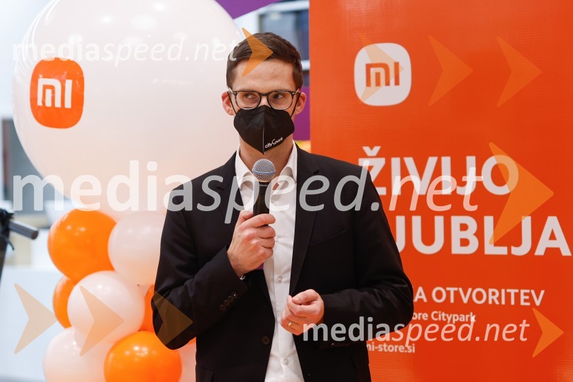  Andrej Ropret, center manager, Citypark LjubljanaLjubljana z navdušenjem pospremila odprtje trgovine Xiaomi Store