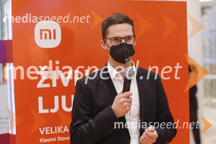  Andrej Ropret, center manager, Citypark LjubljanaLjubljana z navdušenjem pospremila odprtje trgovine Xiaomi Store