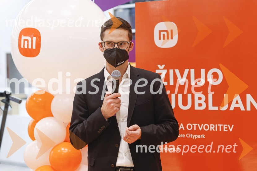  Andrej Ropret, center manager, Citypark LjubljanaLjubljana z navdušenjem pospremila odprtje trgovine Xiaomi Store