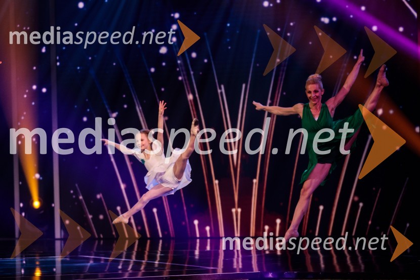  Julija Antauer;  Suzana MajerSlovenija ima talent 2021, četrta polfinalna oddaja