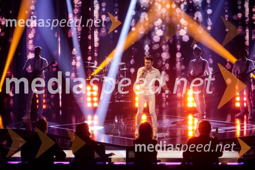  Dino Petrić, pevecSlovenija ima talent 2021, četrta polfinalna oddaja