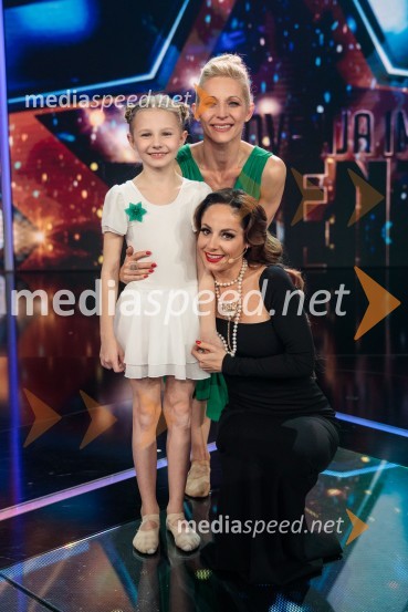  Julija Antauer;  Ana Klašnja, balerina;  Suzana MajerSlovenija ima talent 2021, četrta polfinalna oddaja