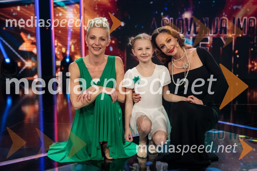  Suzana Majer;  Julija Antauer;  Ana Klašnja, balerinaSlovenija ima talent 2021, četrta polfinalna oddaja