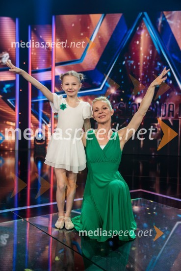  Julija Antauer;  Suzana MajerSlovenija ima talent 2021, četrta polfinalna oddaja