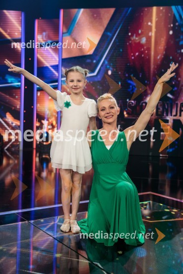  Julija Antauer;  Suzana MajerSlovenija ima talent 2021, četrta polfinalna oddaja