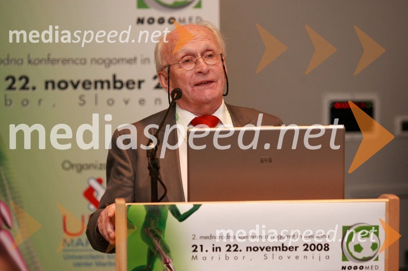 dr. Ejnar Eriksson, Karolinska Institute (Švedska)Nogomed 2008, mednarodna konferenca o medicini v nogometu
