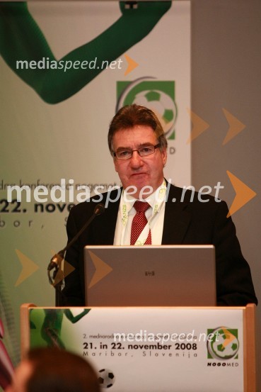dr. Jan Ekstrand, Institution of Health and Science, Linköping University (Švedska)Nogomed 2008, mednarodna konferenca o medicini v nogometu