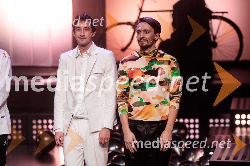  Žiga Udir, igralec;  Jure Kopušar, igralecTridesetletnice, premiera tragikomične predstave