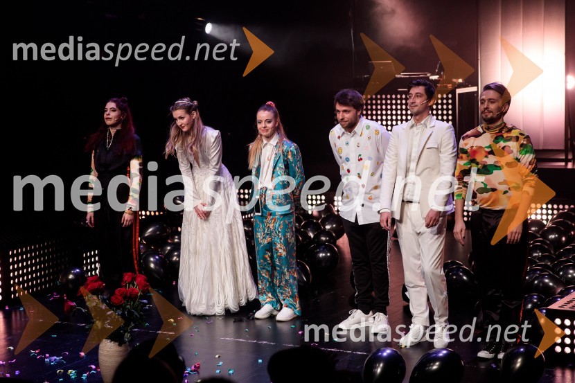  Anuša  Kodelja, igralka;  Lucija Harum, igralka;  Lara Fortuna, igralka;  Anže Vrabec, avtor glasbenih priredb in korepetitor;  Žiga Udir, igralec;  Jure Kopušar, igralecTridesetletnice, premiera tragikomične predstave