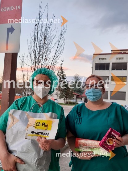 Covid-19 sledilnik s slovenskimi podjetji za zdravstvene delavce