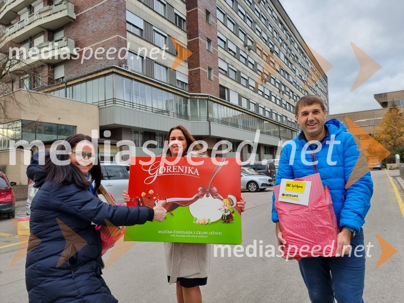  Tina Roš, UKC Ljubljana;  Nina Rus Turuk, odnosi z javnostmi v Skupini Žito;  Luka  Renko , pobudnik in ustanovitelj Covid 19 - Sledilnik, nekdanji CTO v Outfit7Covid-19 sledilnik s slovenskimi podjetji za zdravstvene delavce