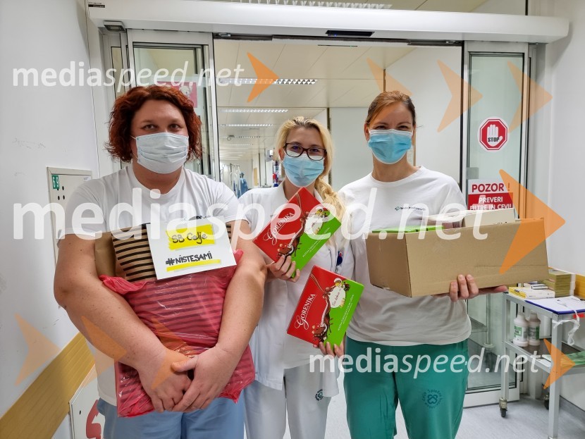 Covid-19 sledilnik s slovenskimi podjetji za zdravstvene delavce