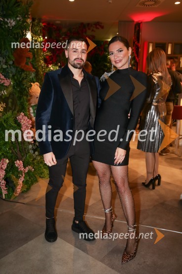  Vane Trajkov;  Mary ŠevoSlovenski influencerji na predstavitvi prvega instagramerskega hotela v Evropi