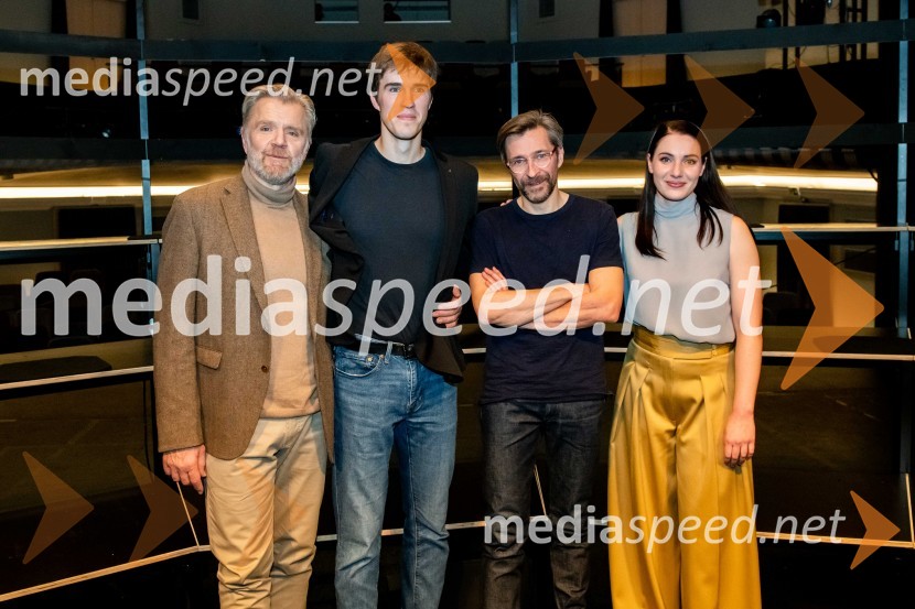  Branko Završan, igralec;  Urban Kuntarič, igralec;  Aljoša Koltak, igralec;  Maša Grošelj, igralkaKlinc, premiera drame SLG Celje