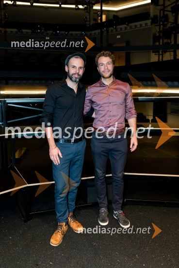  Urban Zorko, dramaturg;  Peter Petkovšek, režiserKlinc, premiera drame SLG Celje