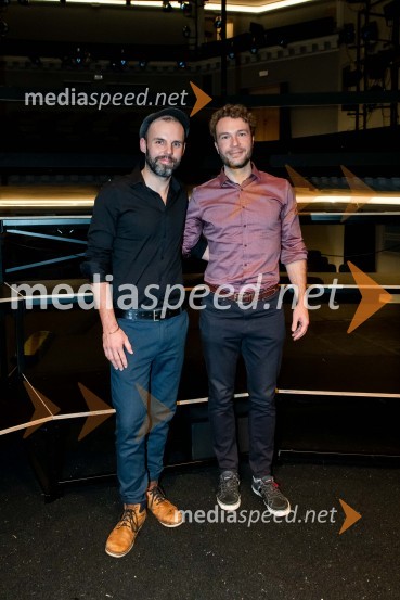  Urban Zorko, dramaturg;  Peter Petkovšek, režiserKlinc, premiera drame SLG Celje