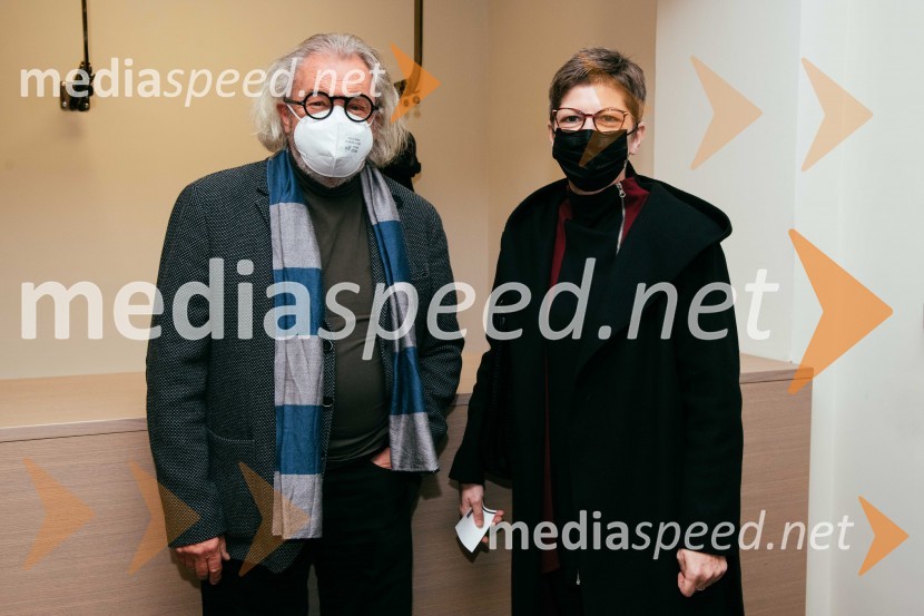  Ranko Novak, oblikovalec;  Mirjam Drnovšček, direktorica, SNG Nova GoricaKlinc, premiera drame SLG Celje