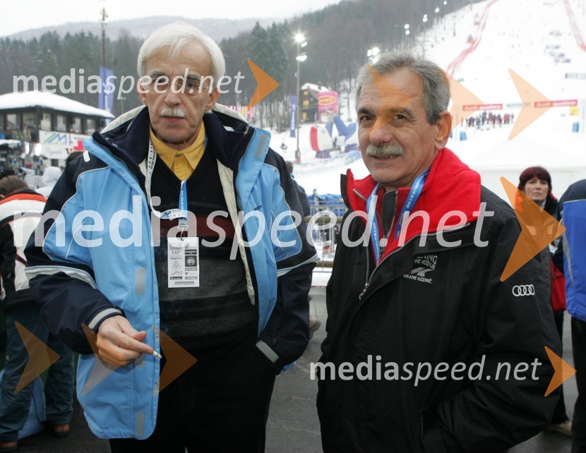 Stanislav Smolnikar, svetovalec direktorja družbe Mobitel in Brane Kuzmič, legenda slovenskega relija in inštruktor varne vožnje
(odpovedan veleslalom)42. Zlata lisica