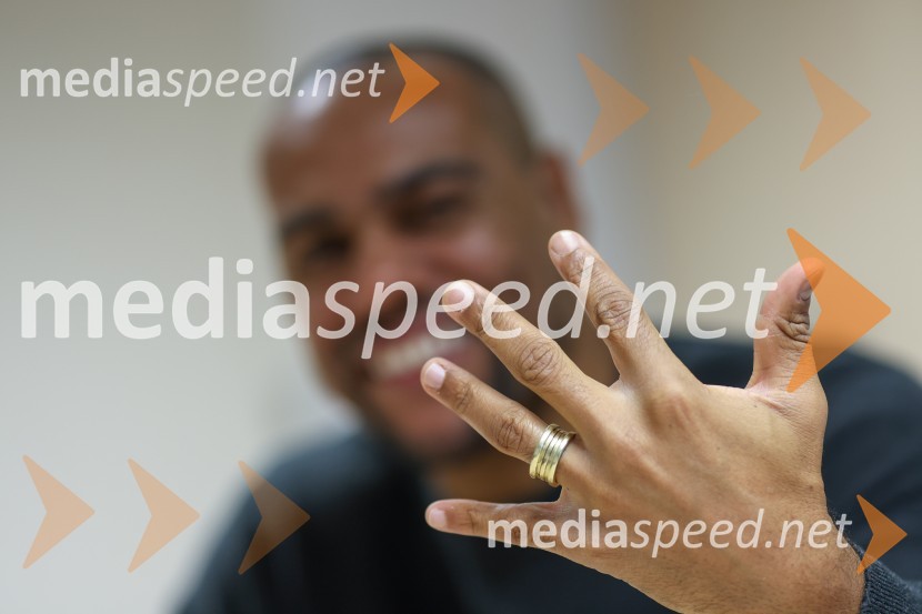  Marcos  Tavares, nogometaš, NK MariborMarcos Tavares, kapetan NK Maribor ob izidu knjige Legenda