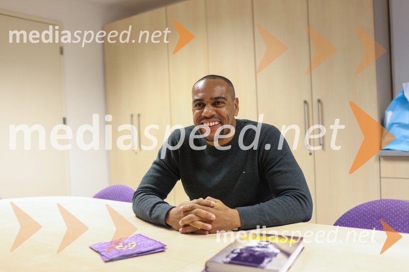  Marcos  Tavares, nogometaš, NK MariborMarcos Tavares, kapetan NK Maribor ob izidu knjige Legenda