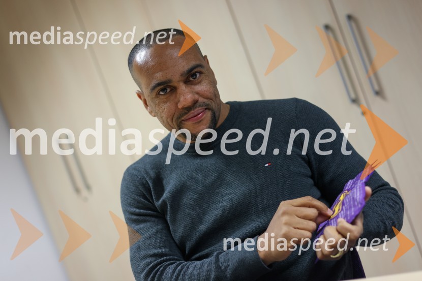  Marcos  Tavares, nogometaš, NK MariborMarcos Tavares, kapetan NK Maribor ob izidu knjige Legenda